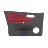 Genuine VW Door Panel Trim Cloth Flash Red/Off-Black - 6N4867011CNHLX