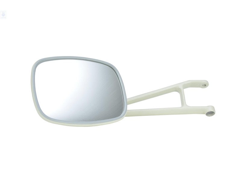 Genuine VW Exterior Mirror Convex Pastel White - 261857513B 90D