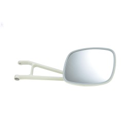 Genuine VW Exterior Mirror (Convex) Pastel White - 261857514B 90D