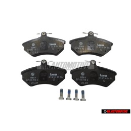 Genuine VW 1 Set Of Brake Pads For Disk Brake - 357698151B