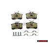 Genuine VW 1 Set Of Brake Pads For Disk Brake - 1H0698451H