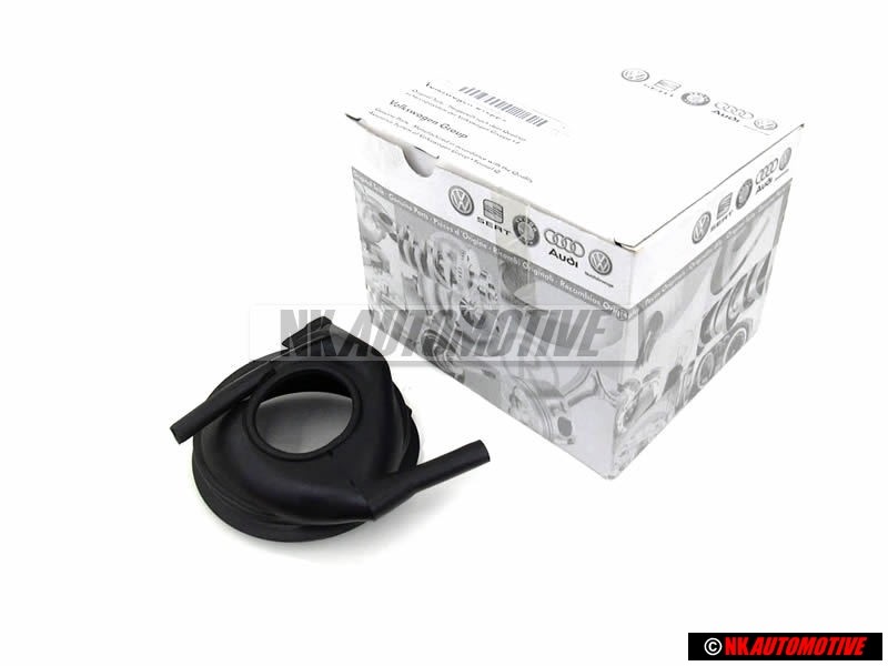 Genuine VW Fuel Neck Filler Cap Retainer Pot - 535201253
