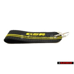 Genuine VW Key Fob Black Yellow - 5C5087013 Zac