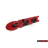 Genuine VW GTI Front Grill Badge Emblem Red - 1H6853679E QN5