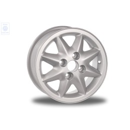 Genuine VW Aluminium Rim Chrome Colored - 6N0601025C 091