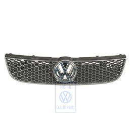 Genuine VW Radiator Grille Satin Black - 6N0853651K 01C