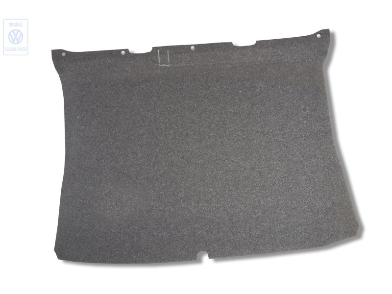 Genuine VW Luggage Comp. Floor Covering Black - 6N0863463F C38