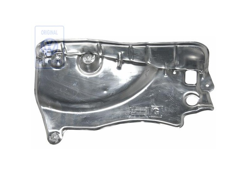 Genuine VW Heat Shield For Rear Silencer - 191803310B