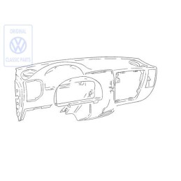 Genuine VW Dashboard Mistral Grey - 6N1857003E EN9