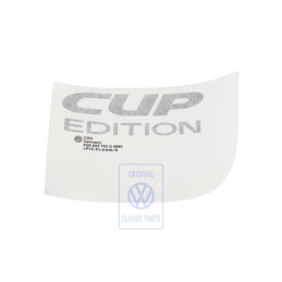 Genuine VW Film Lettering Anthracite Metallic Grey - 6Q0853750Q MM5