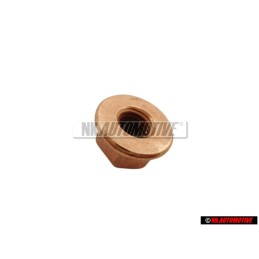 Genuine VW Hexagon Collar Nut Self-Locking - N 10286108