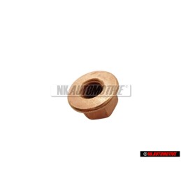 Genuine VW Hexagon Collar Nut Self-Locking - N 10286108