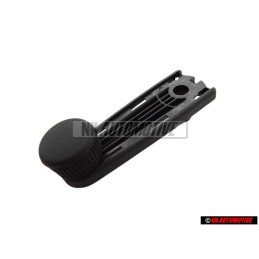 Genuine VW Window Crank Satin Black - 357837581 01C
