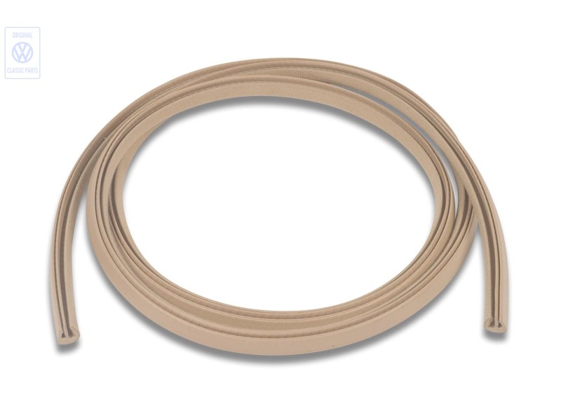 Genuine VW Beading For Roof Frame Pastel Beige - 357877227B 3UK