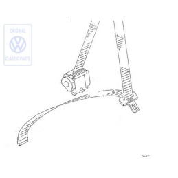 Genuine VW Three-Point Safety Belt - 535857705B