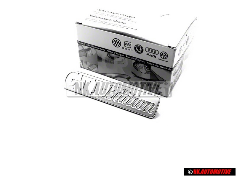 VW Classic Parts GTI EDITION Side Badge Emblem Chrome - 1H6853714H Z50