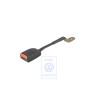 Genuine VW Belt Latch Satin Black - 535857755E 01C