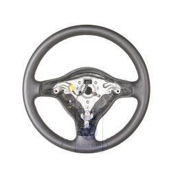 Genuine VW Steering Wheel Leather Black/Red - 6X0419091G HYL