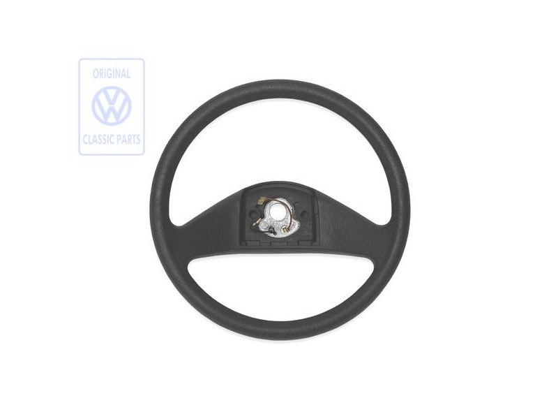 Genuine VW Steering Wheel Satin Black - 867419091L 01C