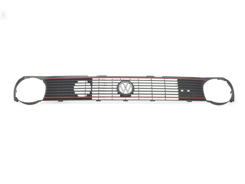 Genuine VW Radiator Grille Satin Black/Mars Red - 867853651J KW7