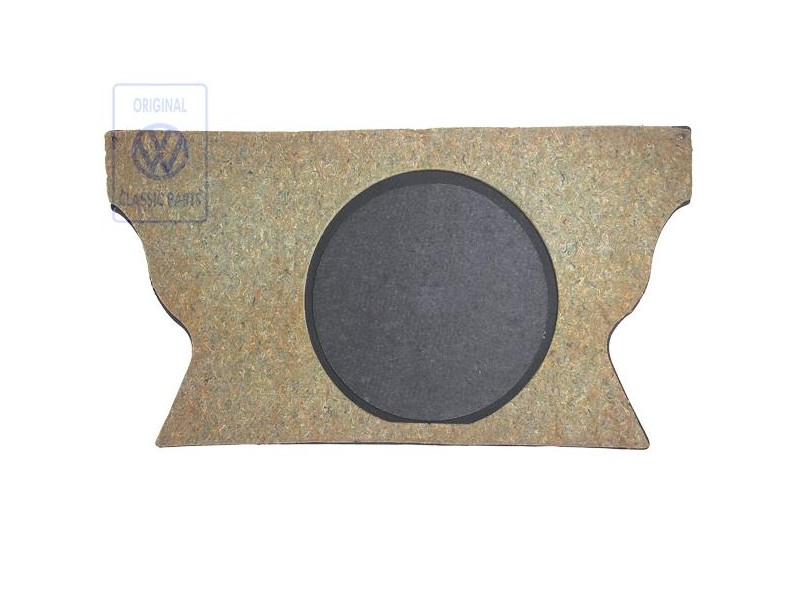 Genuine VW Luggage Comp. Floor Covering Black - 871863463B 5AV