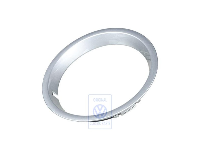 Genuine VW Wheel Trim Ring Alpine White - 1H0601157 CYD