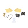 Genuine VW 1 Set Of Horn Buttons Yellow - 3A0419097 U46