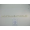 Genuine VW Film Lettering Silver - 6Q0853424 1W4