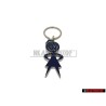 VW Classic Parts Women Female Bobble Head Vintage Keyfob Keyring - ZCP904111