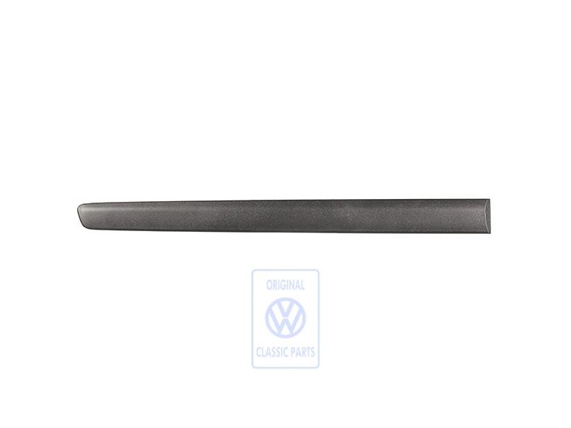 Genuine VW Protective Strip For Door Satin Black - 6Q4853754 9B9