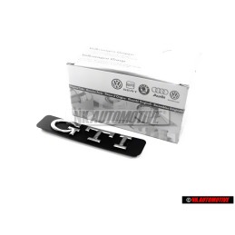 Genuine VW Golf MK3 GTI Side Badge Emblem Chrome - 1H6853714C Z10