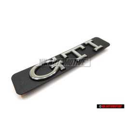 Genuine VW Golf MK3 GTI Side Badge Emblem Chrome - 1H6853714C Z10