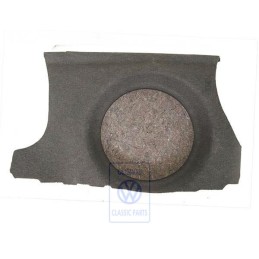 Genuine VW Luggage Comp. Floor Covering Black - 535863463J 8DV