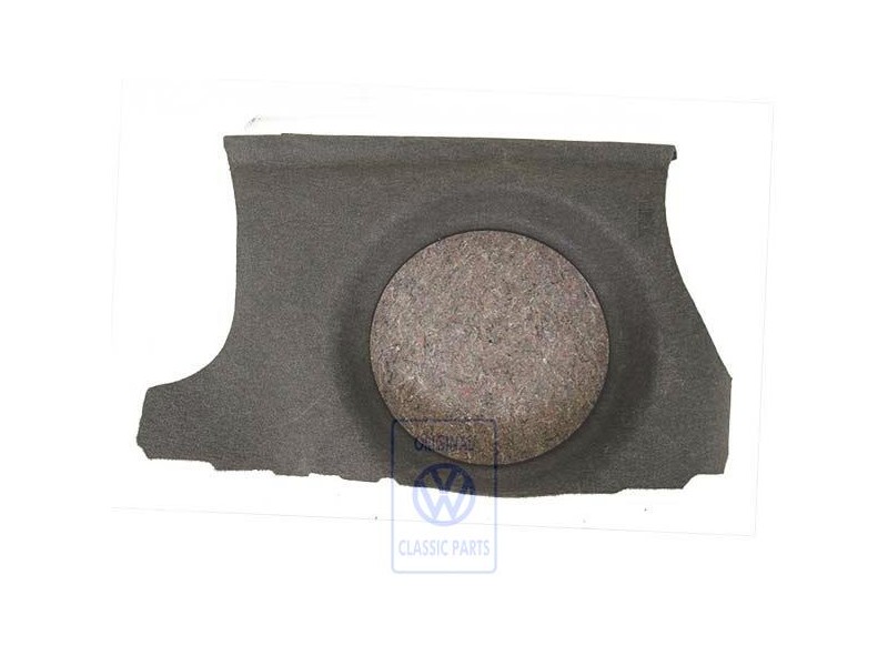 Genuine VW Luggage Comp. Floor Covering Black - 535863463J 8DV