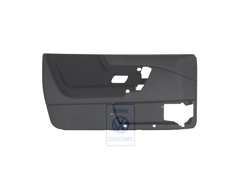 Genuine VW Door Panel Trim (Cloth) Black - 535867011M DAV