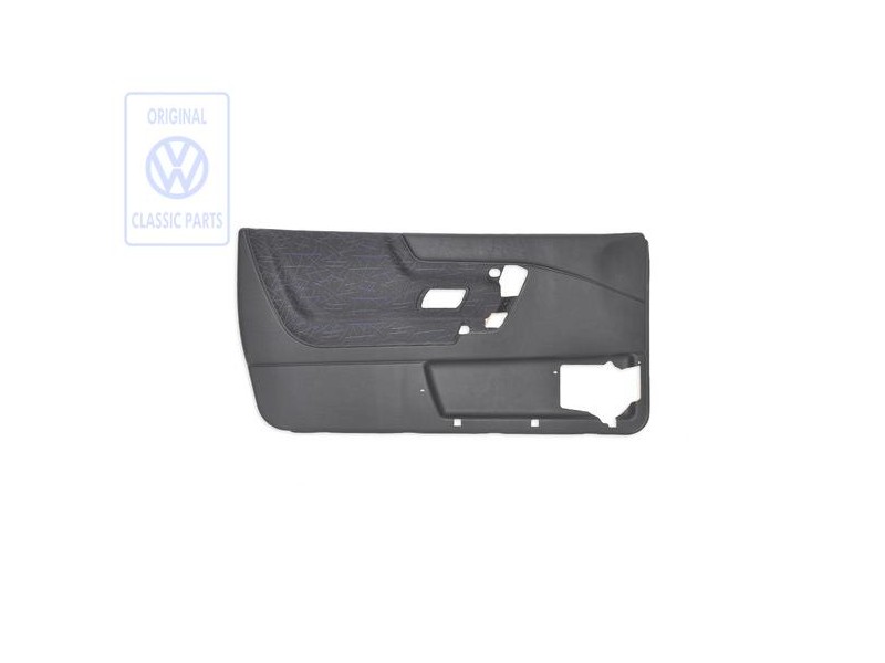 Genuine VW Door Panel Trim (Cloth) Black - 535867011M DAN