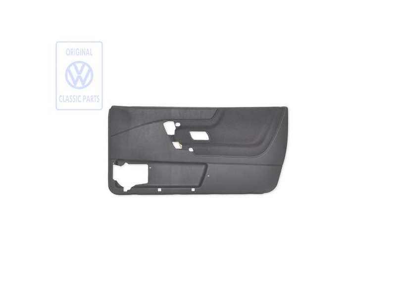 Genuine VW Door Panel Trim (Cloth) Black - 535867012M BTK