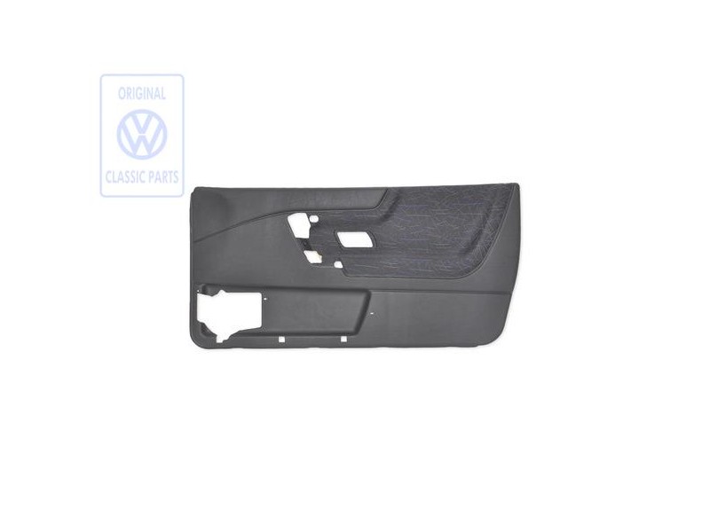 Genuine VW Door Panel Trim (Cloth) Black - 535867012M DAN