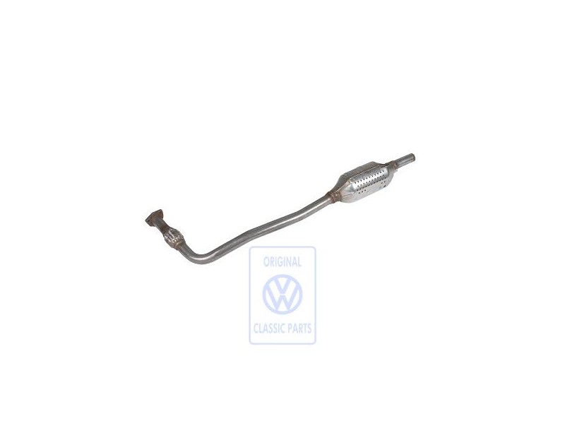 Genuine VW Exhaust Pipe With Catalyst - 6N0253208QX