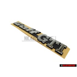 Genuine VW GOLF GTI Rear Boot Badge Emblem Chrome - 1H6853687ADZ10