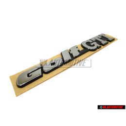 Genuine VW GOLF GTI Rear Boot Badge Emblem Chrome - 1H6853687ADZ10
