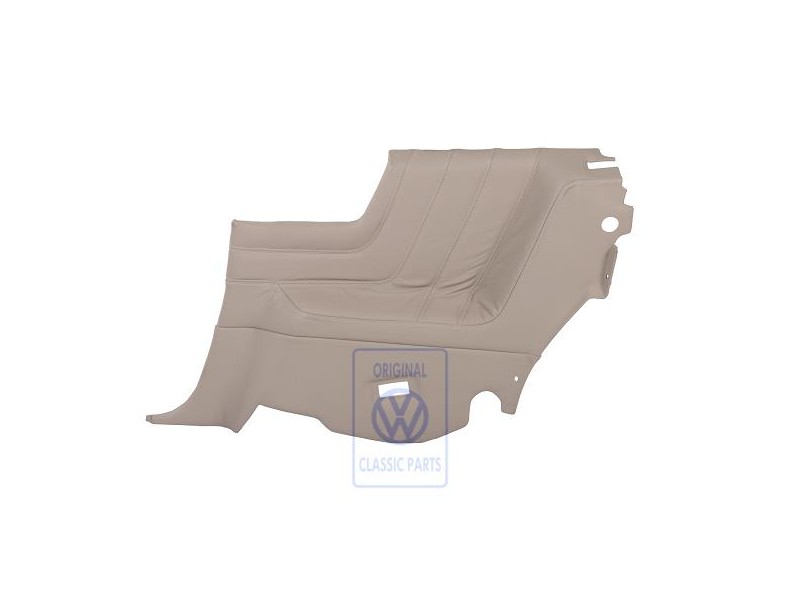 Genuine VW Side Panel Trim (Leather) Light Beige - 535867036F Q08
