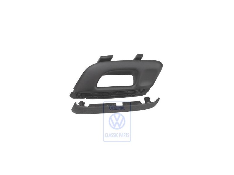 Genuine VW Grab Handle Black - 535867172C 1BX