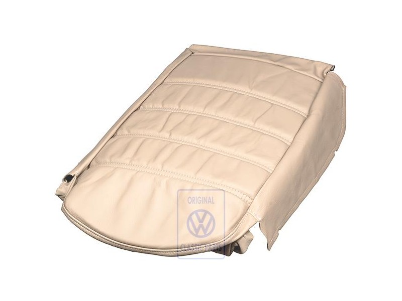 Genuine VW Seat Cover (Leather) Light Beige - 535881405A Q08