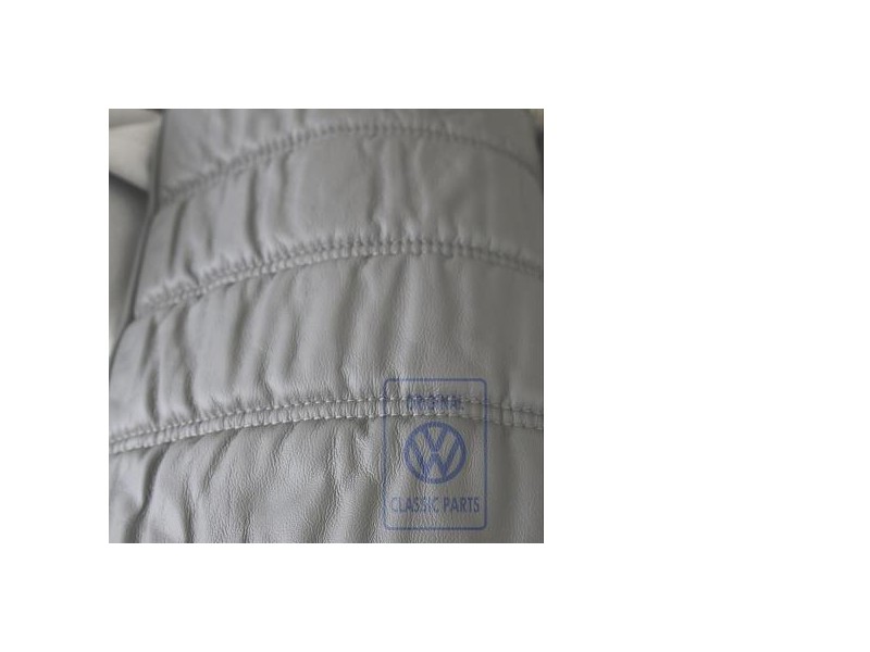 Genuine VW Backrest Cover (Leather/Leatherette) Platinum - 535881801D AFC