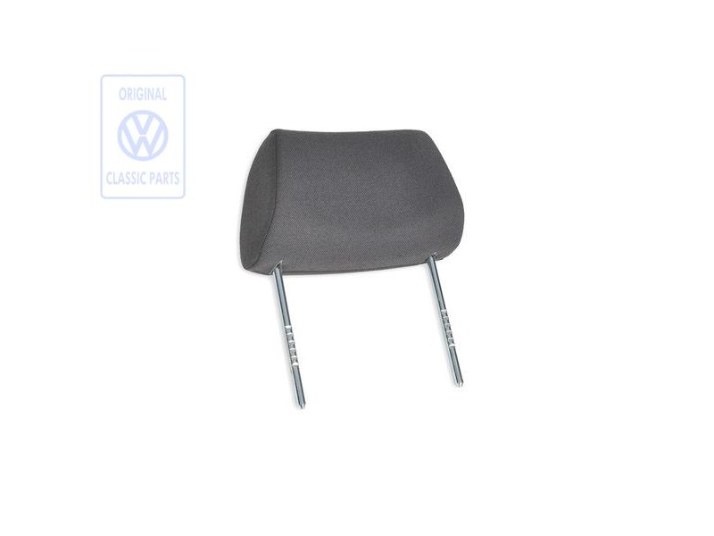 Genuine VW Head Restraint With Cover, Adjustable Grey - 535881901H AUP