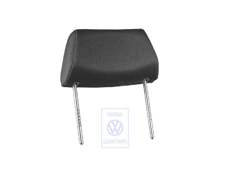 Genuine VW Head Restraint With Cover, Adjustable Black - 535881901H C63