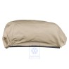 Genuine VW Arm-Rest Cover (Leather) Light Beige - 535885851A Q08