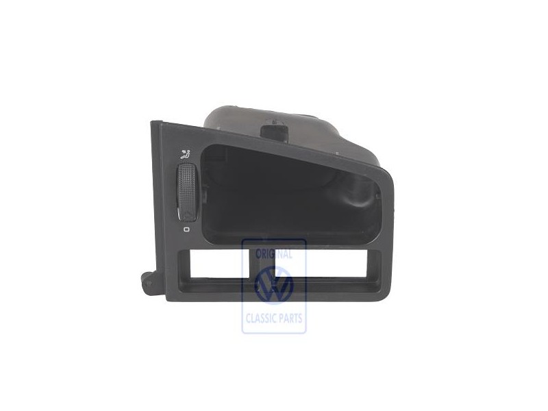 Genuine VW Housing For Air Vent Satin Black - 536819706A 01C