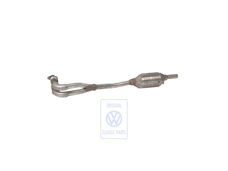 Genuine VW Exhaust Pipe With Catalyst - 6N0253058 X